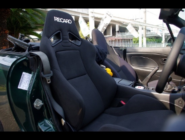 RECARO�i���J���V�[�g�j�@MAZDA�@���[�h�X�^�[�@NB6C�Ƀ��J���@SR-7 KK100�@BK�@����