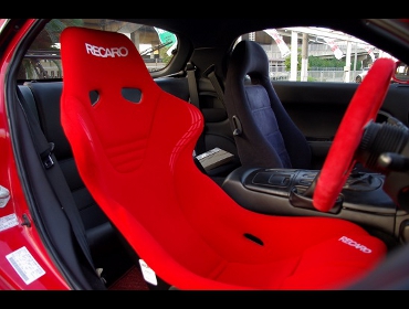 RECARO�i���J���V�[�g�j�@MAZDA�@RX-7�@FD3S�Ƀ��J���@TS-GS�@RED�@����
