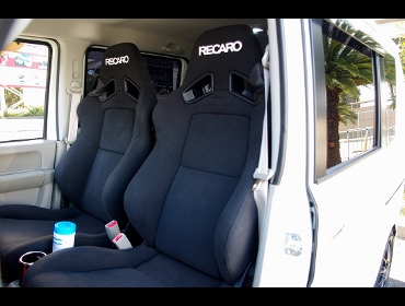 RECARO�i���J���V�[�g�j�@MAZDA�@�X�N�����@DG64W�Ƀ��J���@SR-7F KK100H�i�V�[�g�q�[�^�[�t���j�@BK�@�~2�r�@����