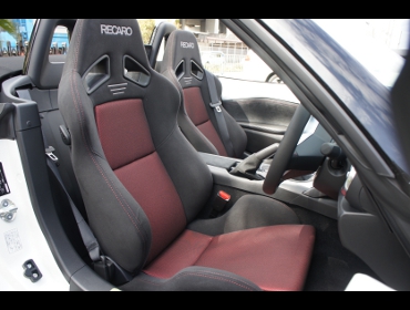 RECARO�i���J���V�[�g�j�@MAZDA�@���[�h�X�^�[�@ND5�Ƀ��J���@SR-7 GK100H�i�V�[�g�q�[�^�[�t���j�@BK/RED�@���@SR-7F GK100H�i�V�[�g�q�[�^�[�t���j�@BK/RED�@����