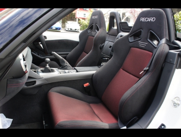 RECARO�i���J���V�[�g�j�@MAZDA�@���[�h�X�^�[�@ND5�Ƀ��J���@SR-7 GK100H�i�V�[�g�q�[�^�[�t���j�@BK/RED�@���@SR-7F GK100H�i�V�[�g�q�[�^�[�t���j�@BK/RED�@����