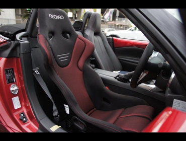 RECARO�i���J���V�[�g�j�@MAZDA�@���[�h�X�^�[�@ND5RC��RECARO�i���J���j�@RS-G GK H�i�V�[�g�q�[�^�[�t���j�@RED�@����