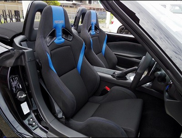 RECARO�i���J���V�[�g�j�@MAZDA�@���[�h�X�^�[�@ND5RC�Ƀ��J���@SR-7 Lassic BK/BL�@���@SR-7F Lassic BK/BL�@����