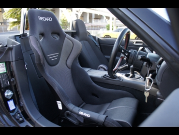 RECARO�i���J���V�[�g�j�@MAZDA�@���[�h�X�^�[�@NCEC��RECARO�i���J���j�@RS-G�@GK BK/SIL�@����