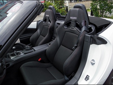 RECARO�i���J���V�[�g�j�@MAZDA�@���[�h�X�^�[�@ND5RC��RECARO�i���J���j�@SR-7 Lassic BK/RED�@���@SR-7F Lassic BK/RED�@����