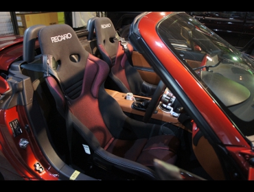 RECARO�i���J���V�[�g�j�@MAZDA�@���[�h�X�^�[�i���m�N���t�gMH1�j�@NCEC�Ƀ��J���@RS-G SK2 H�@�V�[�g�q�[�^�[�t���@BK/RED�@�~2�r�@����