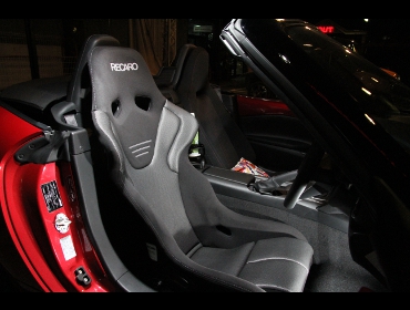 RECARO�i���J���V�[�g�j�@MAZDA�@���[�h�X�^�[NRA�@ND5�Ƀ��J���@RS-G GK�@�V�[�g�q�[�^�[�t���@BK/SIL�@����