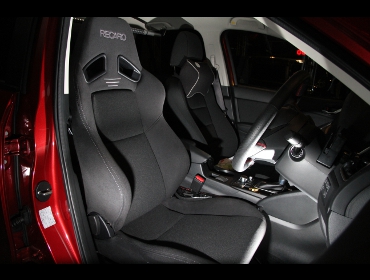 RECARO�i���J���V�[�g�j�@MAZDA�@CX-5�Ƀ��J���@SR-7F�@GK100�V�[�g�q�[�^�[�t���@BK/BK�@����