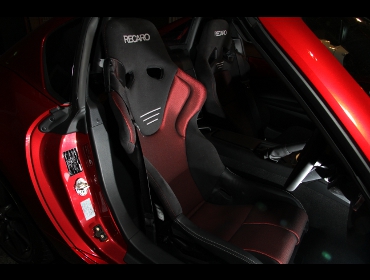 RECARO�i���J���V�[�g�j�@MAZDA�@���[�h�X�^�[RF�@NDERC�Ƀ��J���@RS-G GK �V�[�g�q�[�^�[�t���@BK/RED�@���@SR-7�@GK100�V�[�g�q�[�^�[�t���@BK/RED�@����