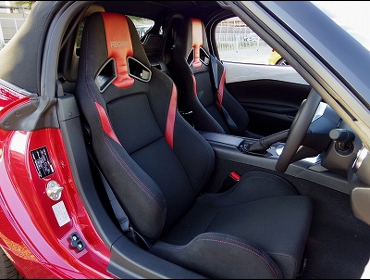RECARO�i���J���V�[�g�j�@MAZDA�@ND���[�h�X�^�[�Ƀ��J���@SR-7�@���V�b�N�@RED/RED�@���@SR-7F�@���V�b�N�@RED/RED�@����