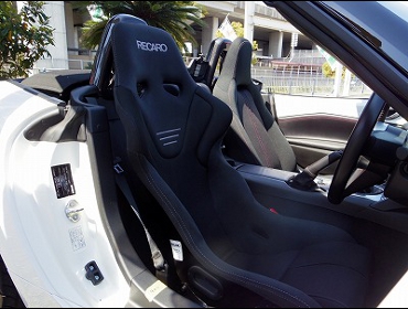 RECARO�i���J���V�[�g�j�@MAZDA�@���[�h�X�^�[�@ND5RC�Ƀ��J���@RS-G�@GK�@�V�[�g�q�[�^�[�t���@BK/BK�@���@�V�[�g�o�b�N�o�[�J�[�{���J�o�[�@�W���X�s�[�J�[�@����
