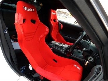 RECARO�i���J���V�[�g�j�@MAZDA�@RX-7�@FD3S�Ƀ��J���@TS-GS�@RED�~2�r�@����