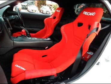 RECARO�i���J���V�[�g�j�@MAZDA�@RX-7�@FD3S�Ƀ��J���@TS-GS�@RED�~2�r�@����