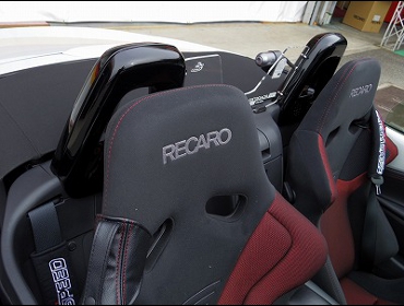 RECARO�i���J���V�[�g�j�@MAZDA�@ND���[�h�X�^�[�@ND5RC�@SSpecial Pakage �Ƀ��J���@RS-G�@GK�@�V�[�g�q�[�^�[�t���@BK/RED�@���@SR-6�@GK100S�@BK/RED�@�i�X�s�[�J�[�J�o�[�@�s�A�m�u���b�N�j�@����