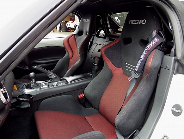 RECARO�i���J���V�[�g�j�@MAZDA�@ND���[�h�X�^�[�@ND5RC�@SSpecial Pakage �Ƀ��J���@RS-G�@GK�@�V�[�g�q�[�^�[�t���@BK/RED�@���@SR-6�@GK100S�@BK/RED�@�i�X�s�[�J�[�J�o�[�@�s�A�m�u���b�N�j�@����