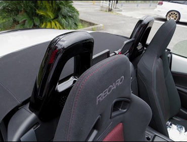 RECARO�i���J���V�[�g�j�@MAZDA�@���[�h�X�^�[�@ND�Ƀ��J���@SR-7�@GK100�@BK/RED�@�V�[�g�o�b�N�o�[�J�o�[�i�s�A�m�u���b�N�j�@����