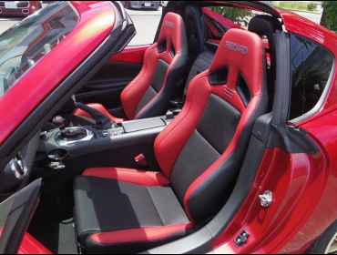 RECARO�i���J���V�[�g�j�@MAZDA�@ND���[�h�X�^�[�@RF�Ƀ��J���@SR-7�@Lassic�@RED���U�[�@���@SR-7F�@Lassic�@RED���U�[�@����