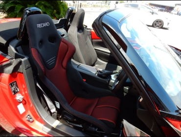 RECARO�i���J���V�[�g�j�@MAZDA�@���[�h�X�^�[�@ND�@�Ƀ��J���@RS-G�@GK�@BK/RED�@�V�[�g�o�b�N�o�[�J�o�[�@�s�A�m�u���b�N�@����