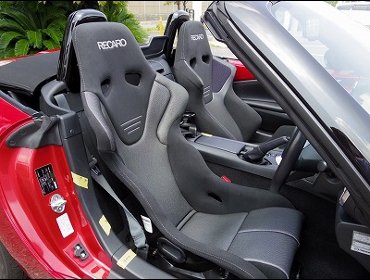 RECARO�i���J���V�[�g�j�@MAZDA�@���[�h�X�^�[�@ND5RC�Ƀ��J���@RS-G�@GK�@BK/SIL�@���@SR-6 GK100S�@BK/SIL�@����