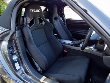 RECARO�i���J���V�[�g�j�@MAZDA�@���[�h�X�^�[�@ND5RC�Ƀ��J���@SR-7F�@KK100�@�V�[�g�q�[�^�[�t���@BK�@����