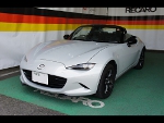 MAZDA�@���[�h�X�^�[�@ND5RC�@2016�N�@�Ɂ@RECARO�i���J���j�@SR-7�@Lassic�@BK�@�V�[�g�q�[�^�[�t���@����