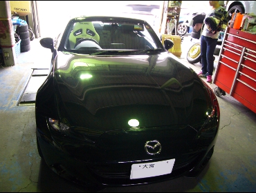 MAZDA�@���[�h�X�^�[�@ND5RC�@�Ɂ@RECARO�i���J���j�V�[�g����