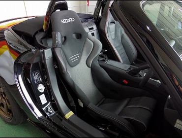 RECARO�i���J���V�[�g�j�@MAZDA�@���[�h�X�^�[�@ND5RC�i2018�N�j�@�Ɂ@���J���@TS-G�@GK�@BK/SIL�@���@�V�[�g�o�b�N�o�[�X�s�[�J�[�J�o�[�@�s�A�mBK�^BOSE�X�s�[�J�[�@����