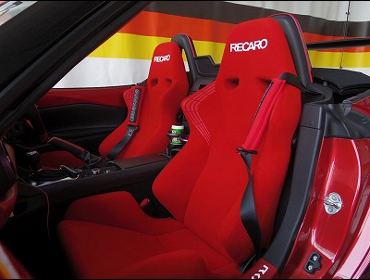 RECARO�i���J���V�[�g�j�@MAZDA�@���[�h�X�^�[�@ND5RC�i2015�N�j�@�Ɂ@���J���@SR-6�@KK100S�@RED�@�~2�r�@����
