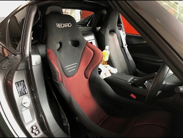 RECARO�i���J���V�[�g�j�@MAZDA�@���[�h�X�^�[RF�@NDERC�@�Ɂ@RECARO�i���J���j�@TS-G�@GK�@BK/RED�@����