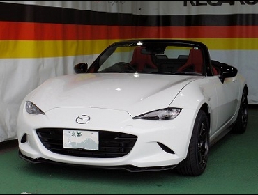 MAZDA�@���[�h�X�^�[�@ND�@�Ɂ@RECARO�i���J���j�@�X�|�[�c�X�^�[LL100H���U�[SE�@RED���U�[�@�~���E����