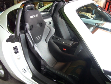RECARO�i���J���V�[�g�j�@MAZDA�@RF���[�h�X�^�[�@�Ɂ@RECARO�i���J���j�@TS-G�@GK�@BK/SIL�@�V�[�g�q�[�^�[�t���@���@�V�[�g�o�b�N�o�[�J�[�{���J�o�[�@����