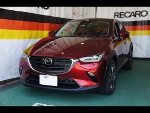 MAZDA�@CX-3�i2019�N�j�@�Ɂ@RECARO�i���J���j�@SR-7F�@Lassic�@RED�@�~���E�@����