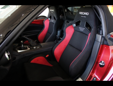 MAZDA�@���[�h�X�^�[�@ND5RC�i2016�N�j�@�Ɂ@RECARO�i���J���j�@SR-7�@����@�A�h�o���X�G�f�B�V����2019�@RED�@�~���E�@����