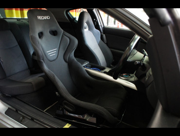 MAZDA�@RX-8�@SE3P(2004�N�j�@�Ɂ@RECARO�i���J���j�@RS-G�@GK�@BK/BK�@����