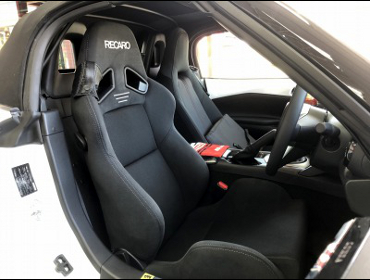 MAZDA�@���[�h�X�^�[�@ND5RC�i2019�N�j�@�Ɂ@RECARO�i���J���j�@SR-7�@GK100�@BK/BK�@����