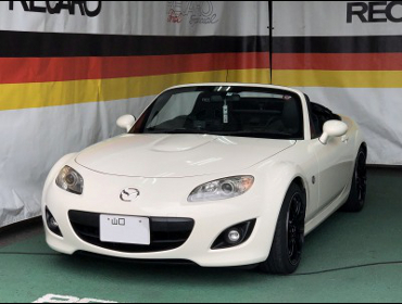 MAZDA�@���[�h�X�^�[�@NCEC�i2009�N�j�@�Ɂ@RECARO�i���J���j�@SR-7 GK100�@BK/�u���[�@�V�[�g�q�[�^�[�t���@����