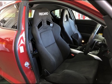 MAZDA�@RX-8�i2010�N�j�@�Ɂ@RECARO�i���J���j�@SR-7�@KK100�@BK�@����