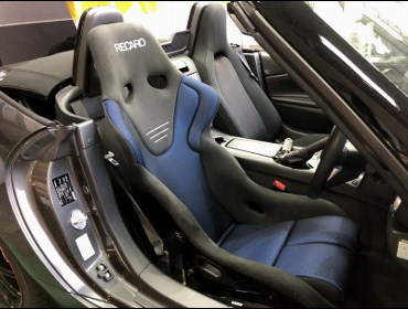 MAZDA�@���[�h�X�^�[�@ND5RC�i2018�N�j�@�Ɂ@RECARO�i���J���j�@RS-G�@GK�@BK/�u���[�@�V�[�g�q�[�^�[�t���@����