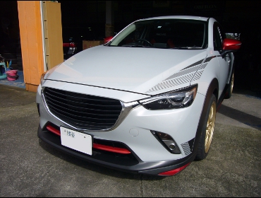 MAZDA�@CX-3�@�Ɂ@RECARO�i���J���j�@SP-GN�@����