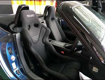 MAZDA�@���[�h�X�^�[�@ND5RC�i2019�N12���j�@�Ɂ@RECARO�i���J���j�@RS-G�@GK�@BK/BK�@�V�[�g�q�[�^�[�t���@�V�[�g�o�b�N�o�[�J�o�[�@�s�A�m�u���b�N/BOSE�X�s�[�J�[�@����