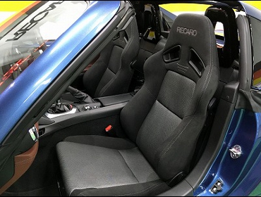 MAZDA�@���[�h�X�^�[RF�@NDERC�@�Ɂ@RECARO�i���J���j�@SR-7F�@GK100�@BK/SIL�@�V�[�g�q�[�^�[�t���@�~���E�@���@�V�[�g�o�b�N�o�[�J�o�[�@�s�A�m�u���b�N�@����