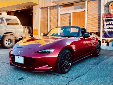 MAZDA�@���[�h�X�^�[�@ND5RC�@�Ɂ@RECARO�i���J���j�@RS-G�@GK�@BK/RED�@�V�[�g�q�[�^�[�t���@����