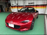 MAZDA�@���[�h�X�^�[�@ND5RC�i2015�N�j�@�Ɂ@RECARO�i���J���j�@RS-G�@GK�@BK/RED�@����