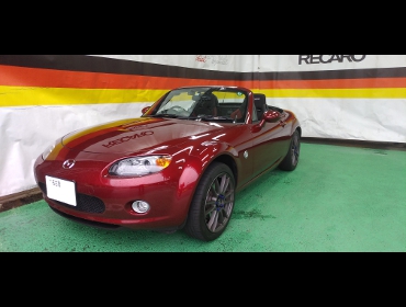 MAZDA�@���[�h�X�^�[�@NC1�@RS�i2005�N�j�@�Ɂ@RECARO�i���J���j�@RS-G�@GK�@BK/RED�@�V�[�g�q�[�^�[�t���@�~���E�@����