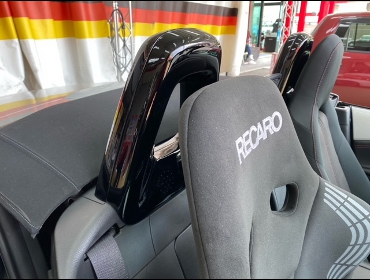 MAZDA�@���[�h�X�^�[�@ND5RC�i2015�N�j�@�Ɂ@RECARO�i���J���j�@RS-GS�@BK�@���@�V�[�g�o�b�N�o�[�J�o�[�@�s�A�m�u���b�N�@����