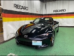 MAZDA�@���[�h�X�^�[�@ND5RC�i2017�N�j�@�Ɂ@RECARO�i���J���j�@RS-G�@CL�@�V�[�g�q�[�^�[�t���@���@�V�[�g�o�b�N�o�[�@�J�[�{���J�o�[�@����