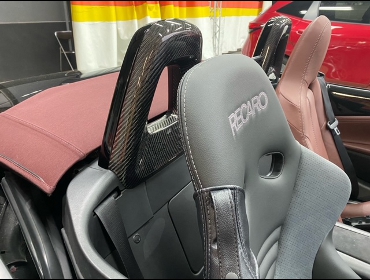 MAZDA�@���[�h�X�^�[�@ND5RC�i2017�N�j�@�Ɂ@RECARO�i���J���j�@RS-G�@CL�@�V�[�g�q�[�^�[�t���@���@�V�[�g�o�b�N�o�[�@�J�[�{���J�o�[�@����