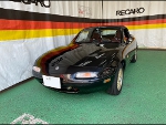 MAZDA�@���[�h�X�^�[�@NA6CE�i1991�N�j�@�Ɂ@RECARO�i���J���j�@RCS�@BK�V�F��/RED���b�V���@�~���E�@����