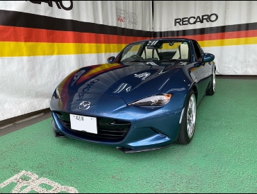 MAZDA�@���[�h�X�^�[RF�@NDERC�i2018�N�j�@�Ɂ@RECARO�i���J���j�@LX-F�@IL110H�@���@�~���E�@���@�V�[�g�o�b�N�J�o�[�@�s�A�m�u���b�N�@����