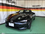 MAZDA�@���[�h�X�^�[�@ND5RC�i2019�N�j�@�Ɂ@RECARO�i���J���j�@RS-G�@GK�@BK/SIL�@����
